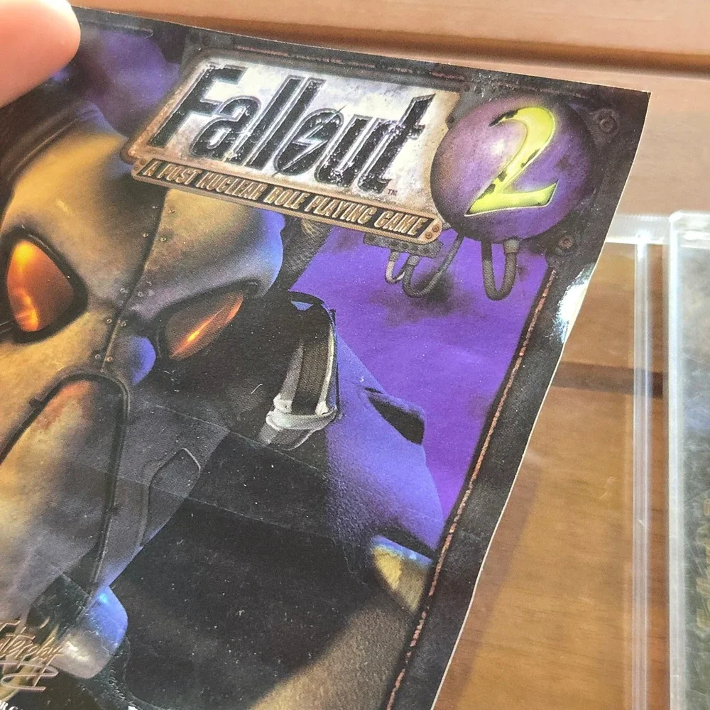 VTG 1998 Fallout 2 PC Game Jwl Case Manual Interplay Black Isle Studios Rare USA